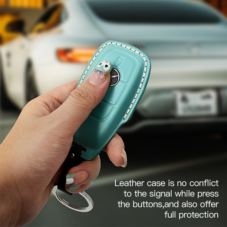 Sinco wholesale leather luxury car key case cover for mercedes