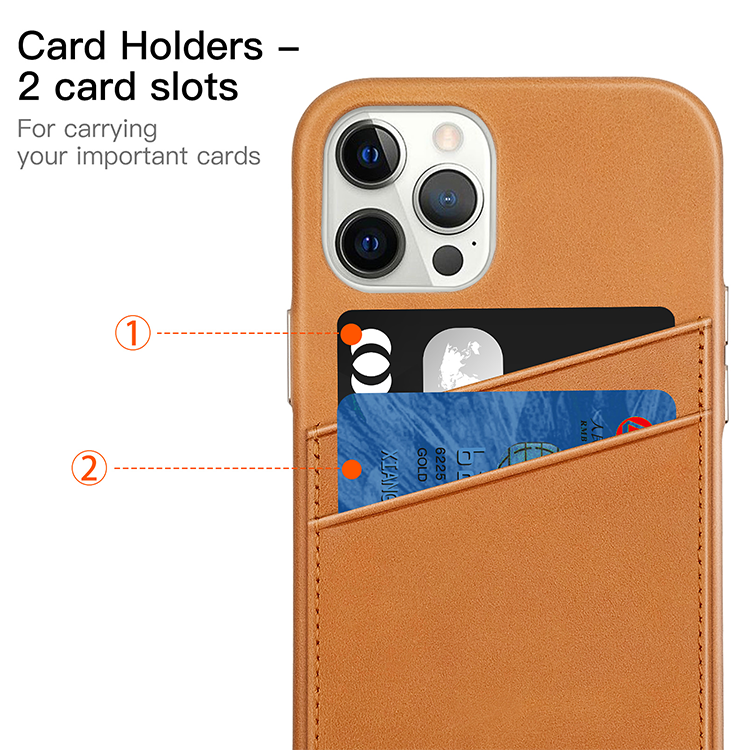 Hot Selling Style Leather Mobile Phone Wallet Case Card Holder for Iphone