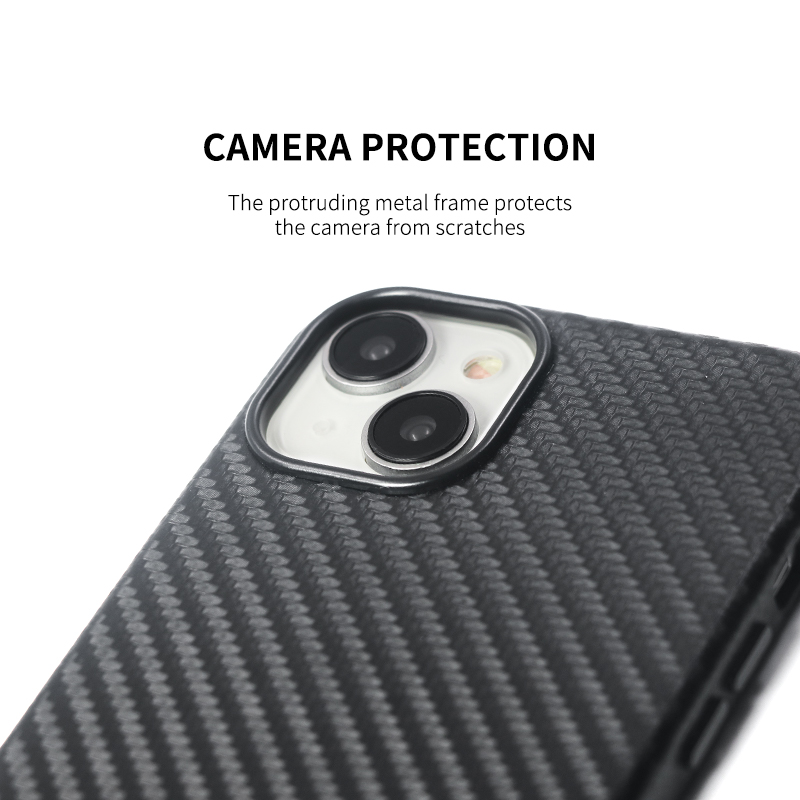 Sinco carbon fibre leather iphone case