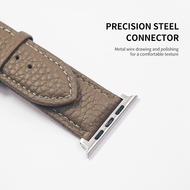 Sinco crocodile leather apple smart watch bands