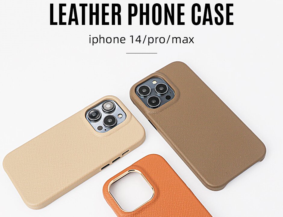 Sinco epsom leather phone case