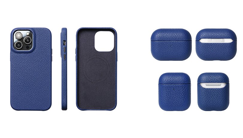 Sinco genuine pebble leather iphone accessories