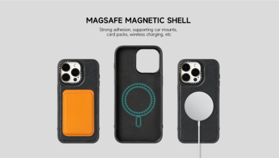 2 in 1 iphone 15 Promax phone case with adhesive skin