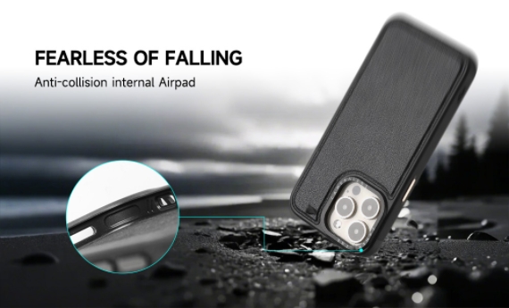 2 in 1 iphone 15 Promax phone case with adhesive skin