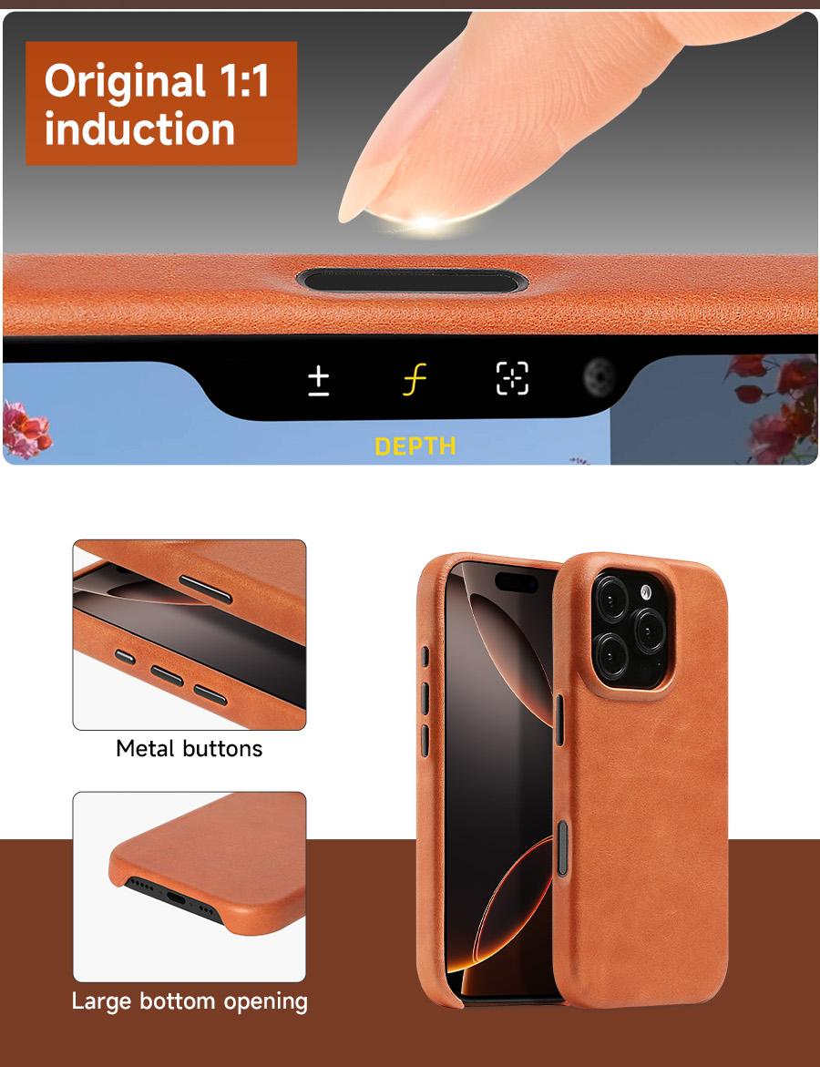 Sinco mobile phone leather case custom leather phone case