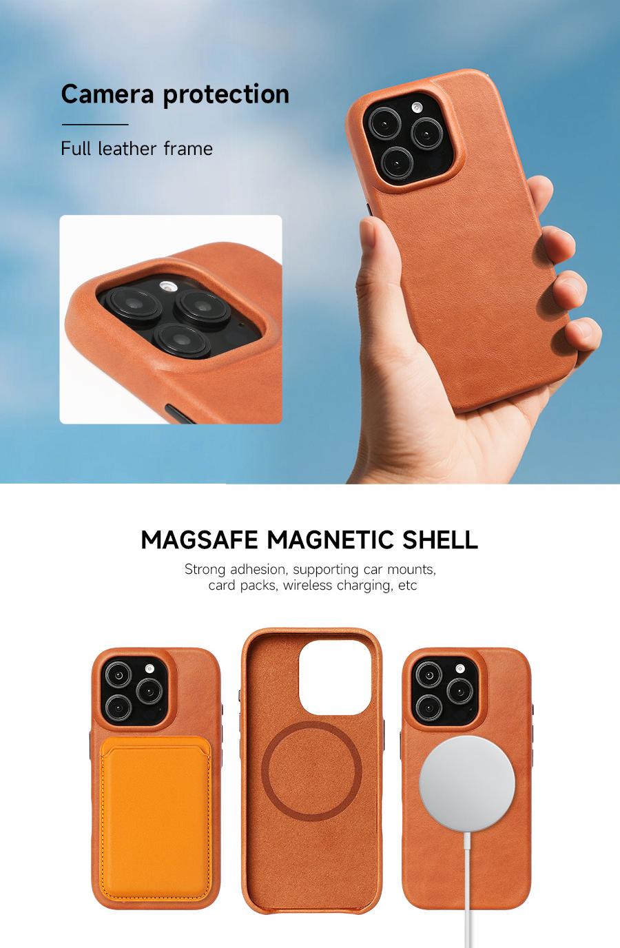 Sinco mobile phone leather case custom leather phone case