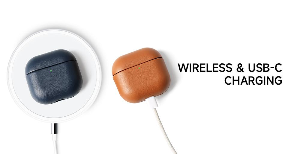 Sinco airpods headphone cases leather earbud case