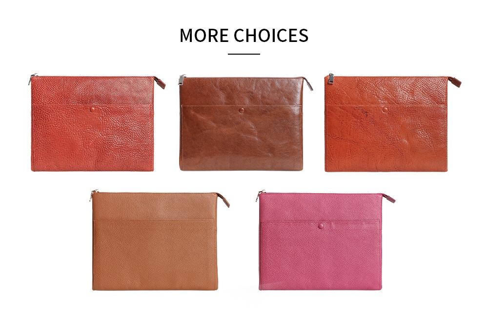 Sinco genuine leather laptop sleeve laptop cover case