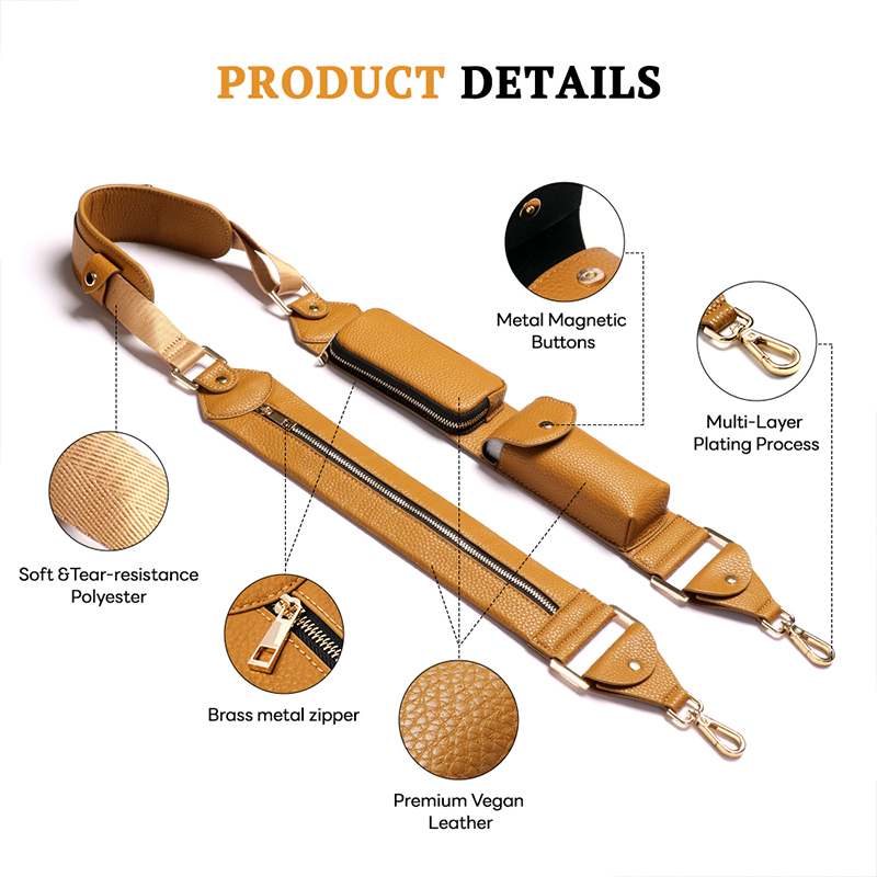 Sinco phone case with strap crossbody custom webbing strap