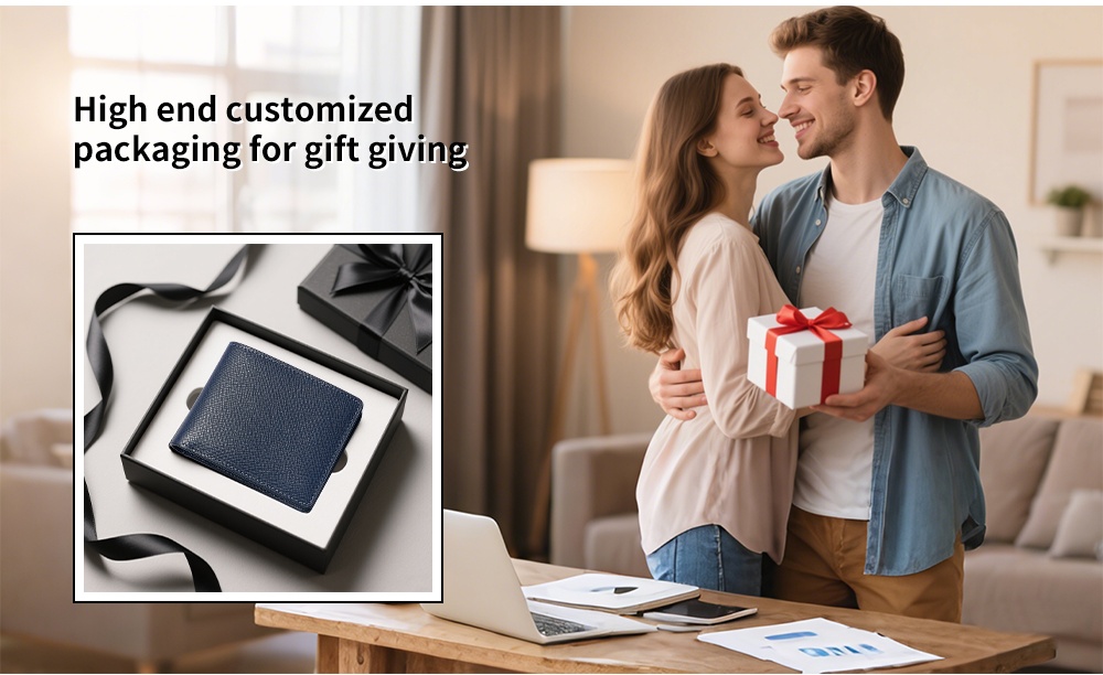 Sinco wallet card holder leather customized wallet
