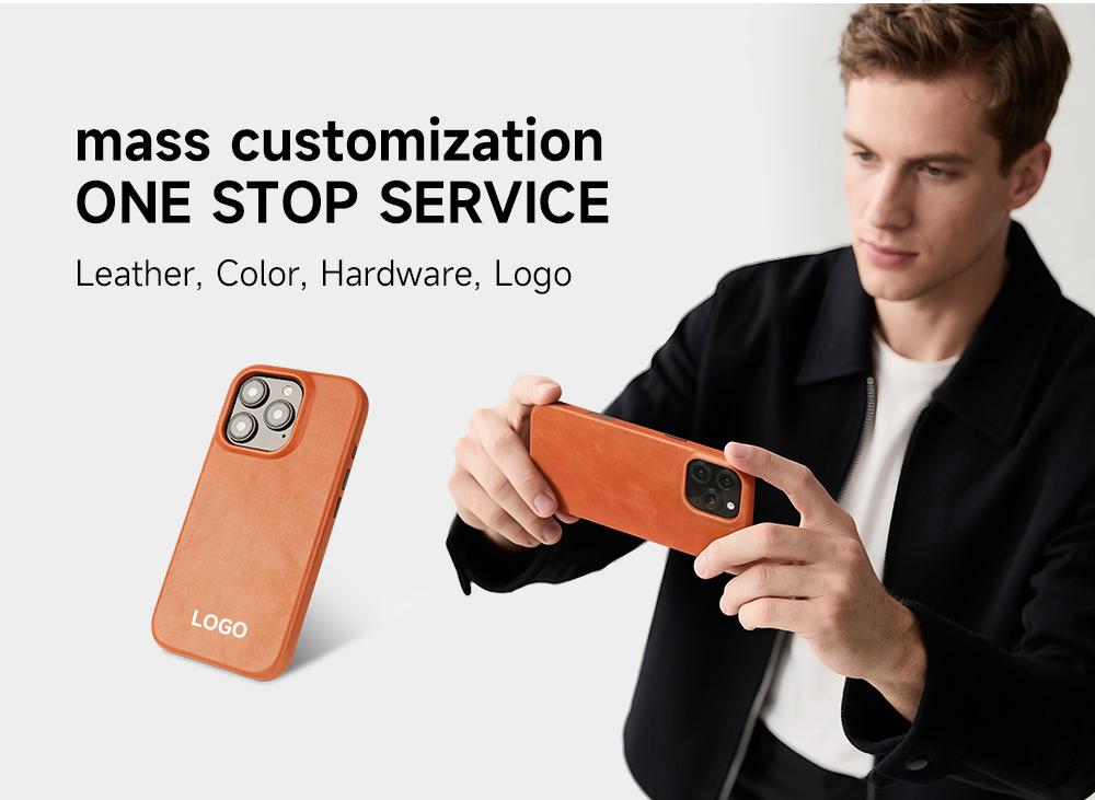 Sinco mobile phone cases leather with camera control button
