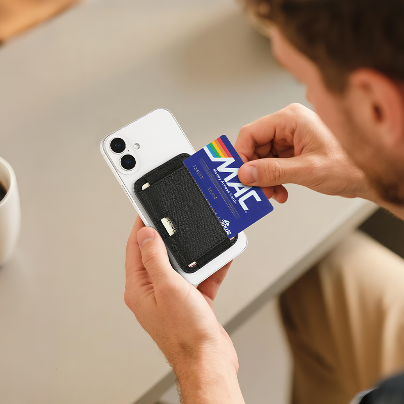Sinco magnetic card holder for phone case with card holder