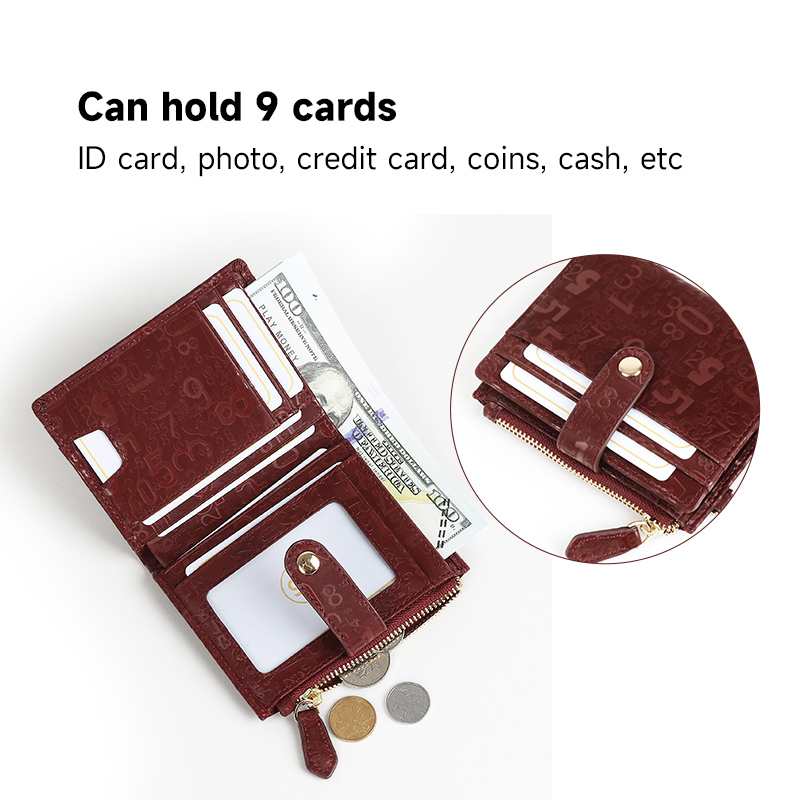 Sinco leather credit card holder wallet with wrist Sinco leather credit card holder wallet with wrist