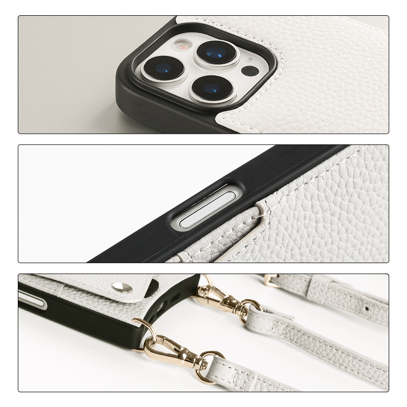 Sinco crossbody leather phone case with card holder