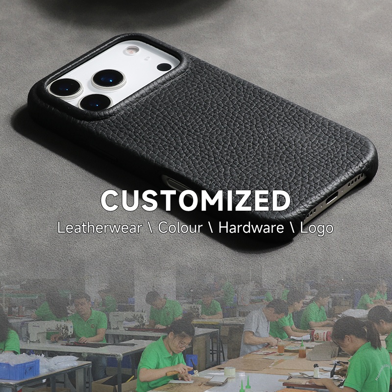 Sinco custom leather case phone accessories for iphone 17