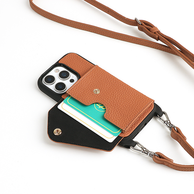 Sinco custom leather phone case with strap crossbody Sinco custom leather phone case with strap crossbody