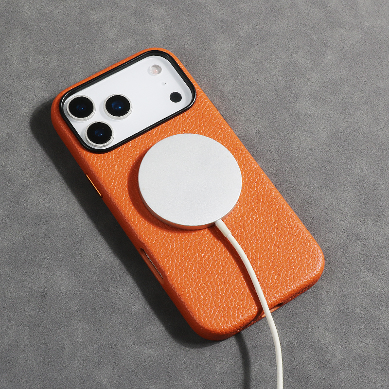 IPhone 17 case with camera button and magnetic attraction