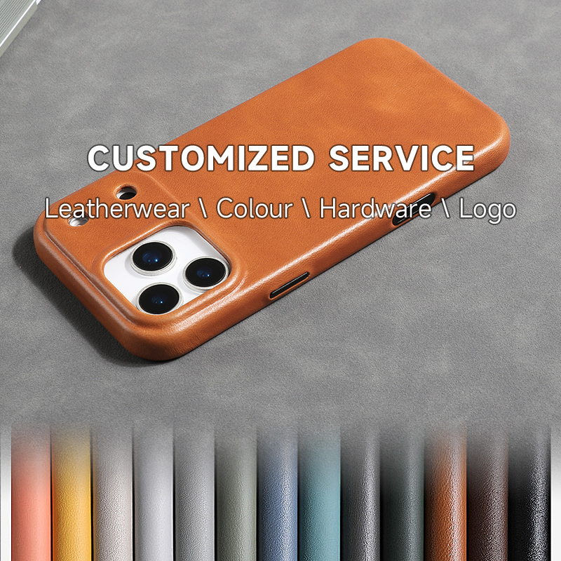 Sinco make leather cell phone case for iphone 17 pro max