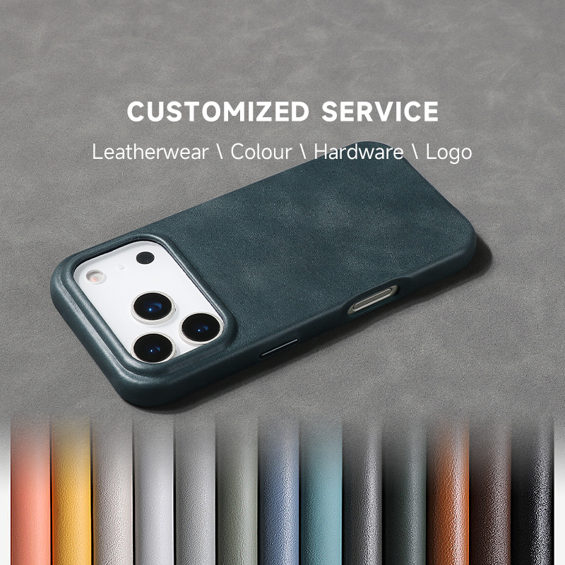 Sinco cell phone cases for iphone 17 case leather custom