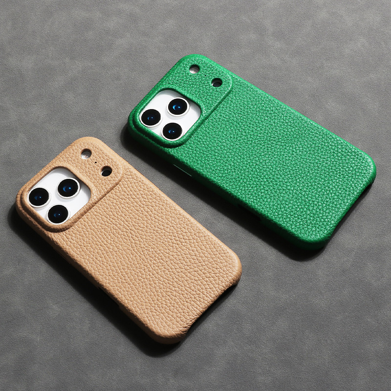 Sinco custom leather case cover for iphone 17 case leather