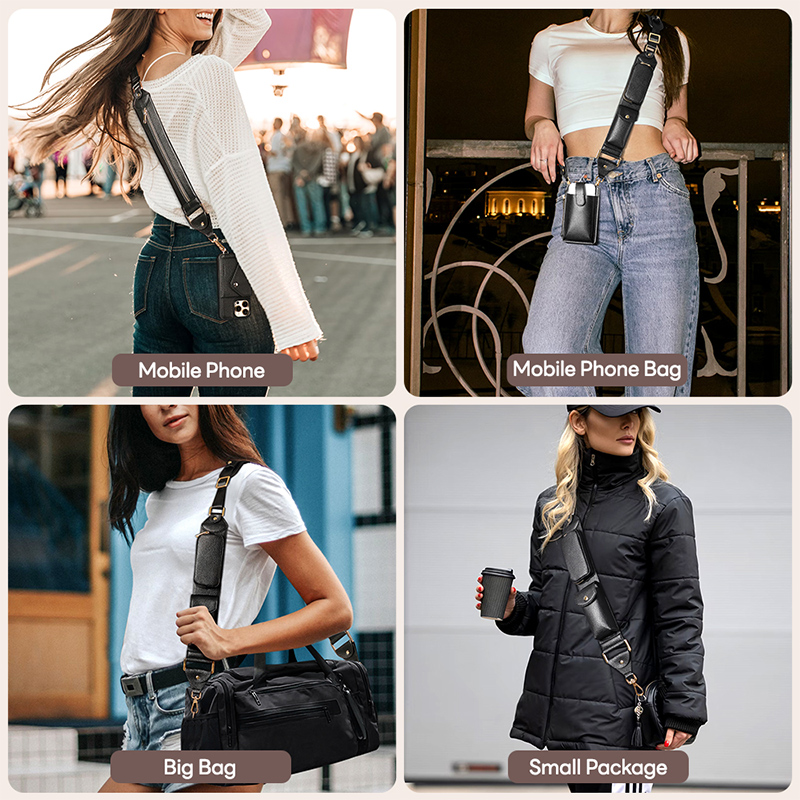 Sinco leather custom straps for bag shoulder