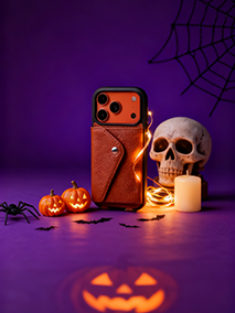 Halloween leather case trendy machine protection Halloween leather case trendy machine protection