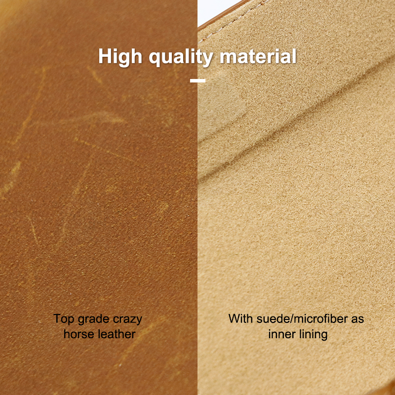 Sinco practical leather eyewear cases custom logo