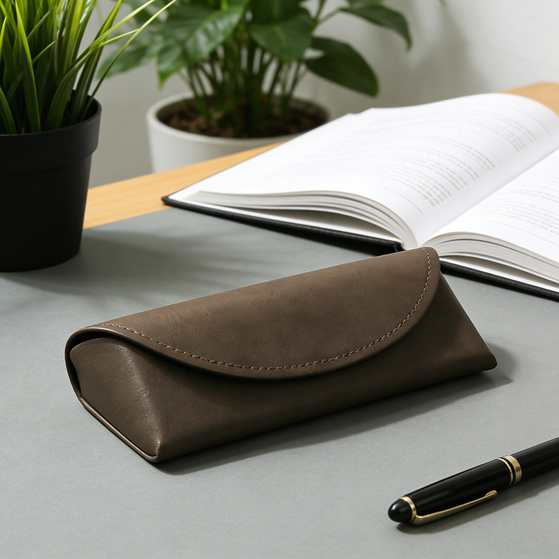 Sinco oem genuine leather eyewear leather cases custom Sinco oem genuine leather eyewear leather cases custom