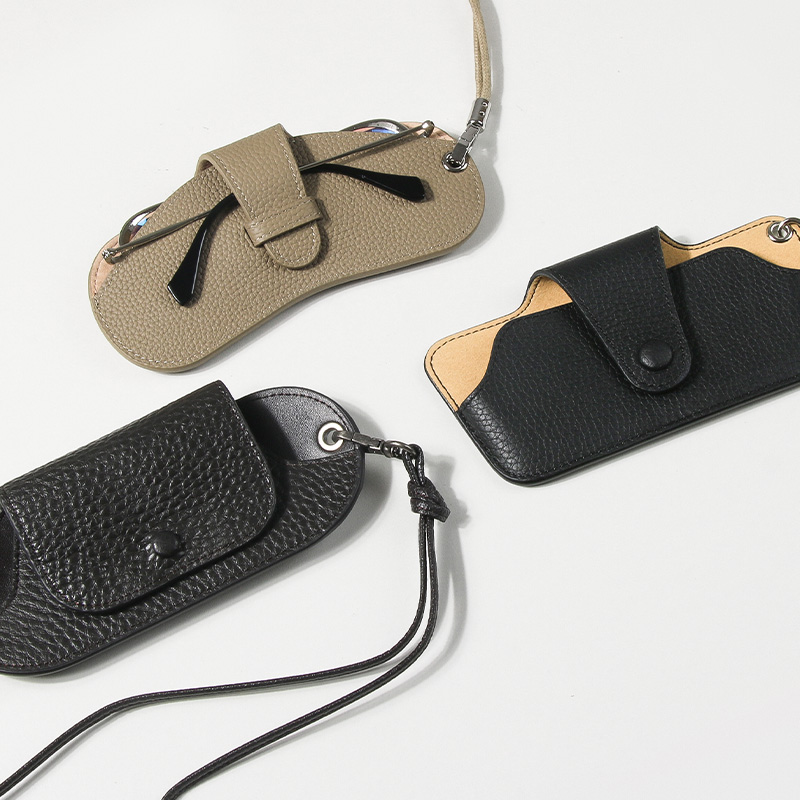 Sinco cowhide leather material eyewear case box