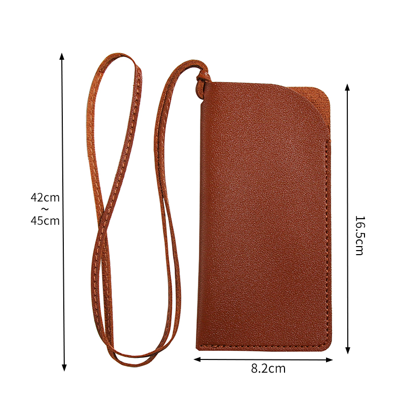 Sinco custom eyewear genuine leather cases lanyard design