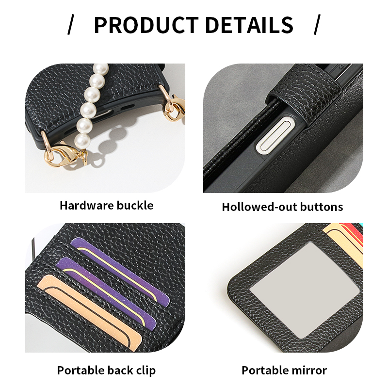 Sinco Leather Flip Phone Case with Card Slot