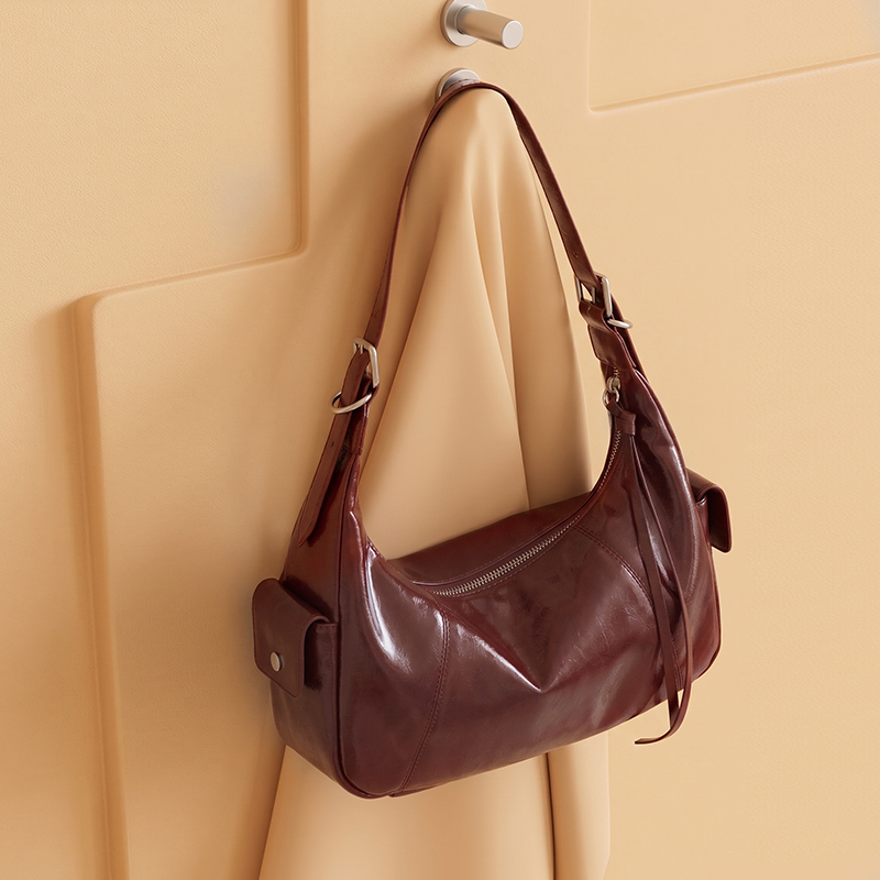 Sinco vintage genuine leather underarm bag for women