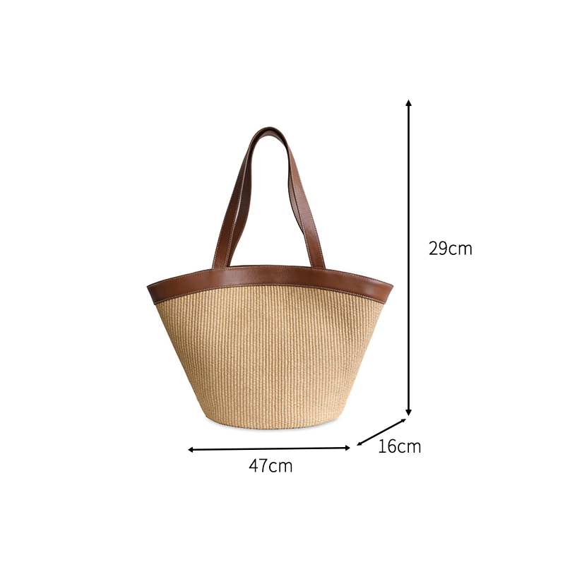 Sinco Custom Designer Woven Tote Bag for Vacation