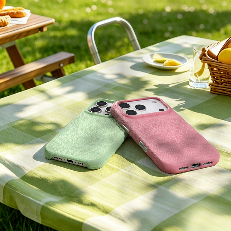 Sinco Genuine Leather Phone Case for iPhone 16 17 Pro