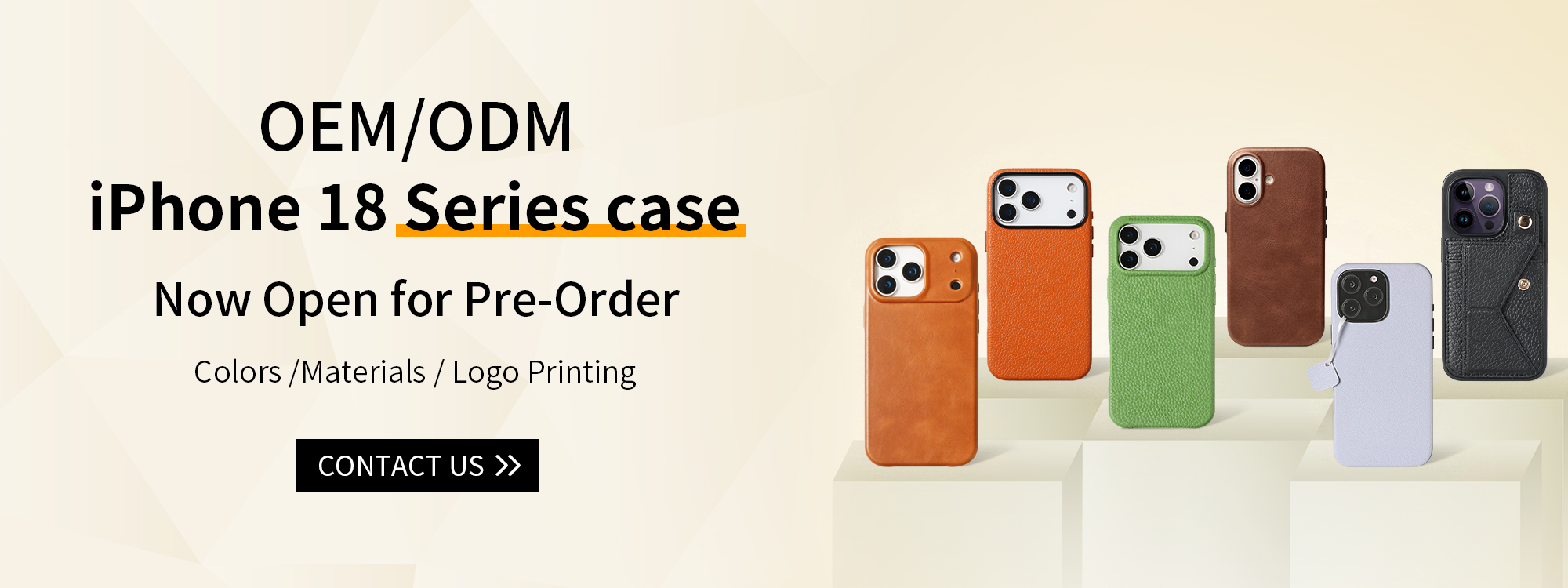 Pre-Sale Launched | Premium Leather Cases for iPhone 18 Pro Pre-Sale Launched | Premium Leather Cases for iPhone 18 Pro