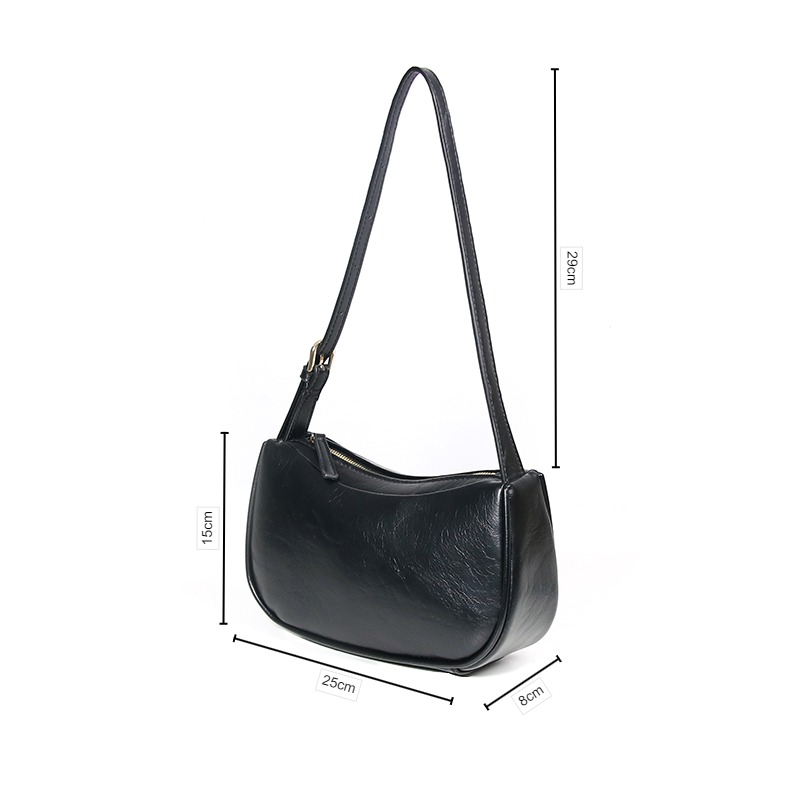 Sinco Custom Genuine Leather Underarm Bag for Ladies Sinco Custom Genuine Leather Underarm Bag for Ladies