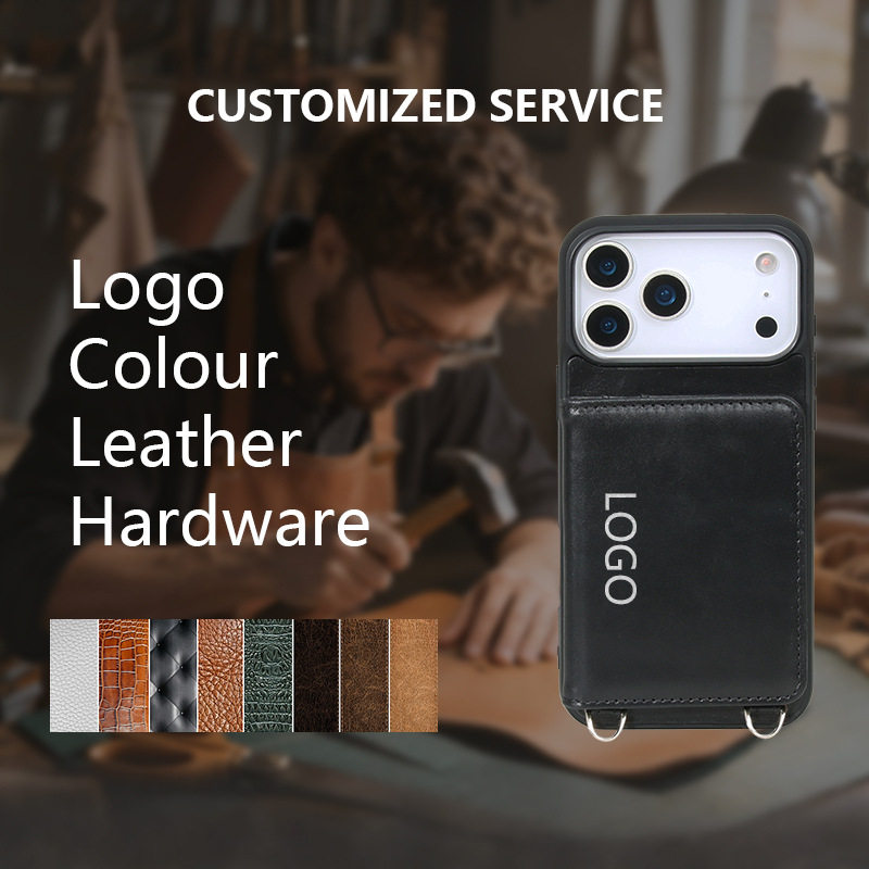 Sinco Genuine Leather Wallet Phone Case for iPhone 17 18 Pro Max