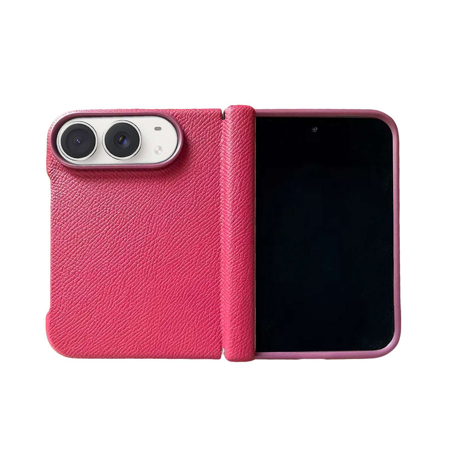 Pre-Order Now: Precision-Molded Genuine Leather Case for iPhone Duo with Full Hinge Protection Pre-Order Now: Precision-Molded Genuine Leather Case for iPhone Duo with Full Hinge Protection