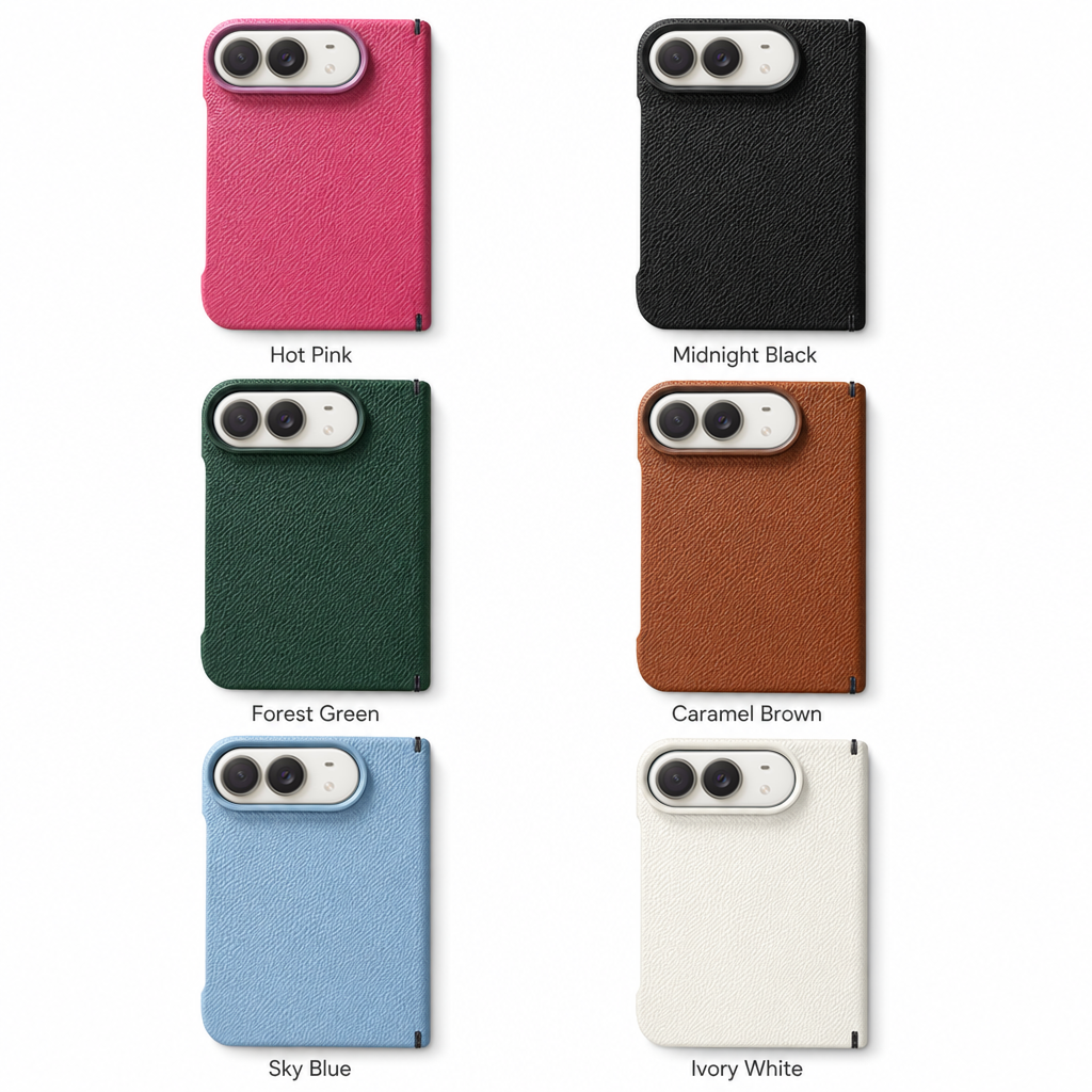 Pre-Order Now: Precision-Molded Genuine Leather Case for iPhone Duo with Full Hinge Protection Pre-Order Now: Precision-Molded Genuine Leather Case for iPhone Duo with Full Hinge Protection