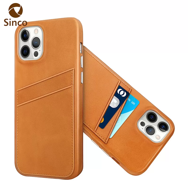 Sinco leather mobile phone wallet case for iphone