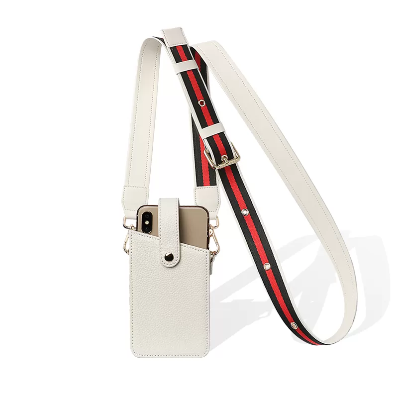 Sinco pu leather phone case with strap crossbody for all phones