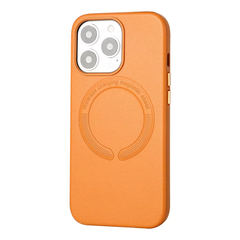 Vegan Leather Magnetic Phone Case