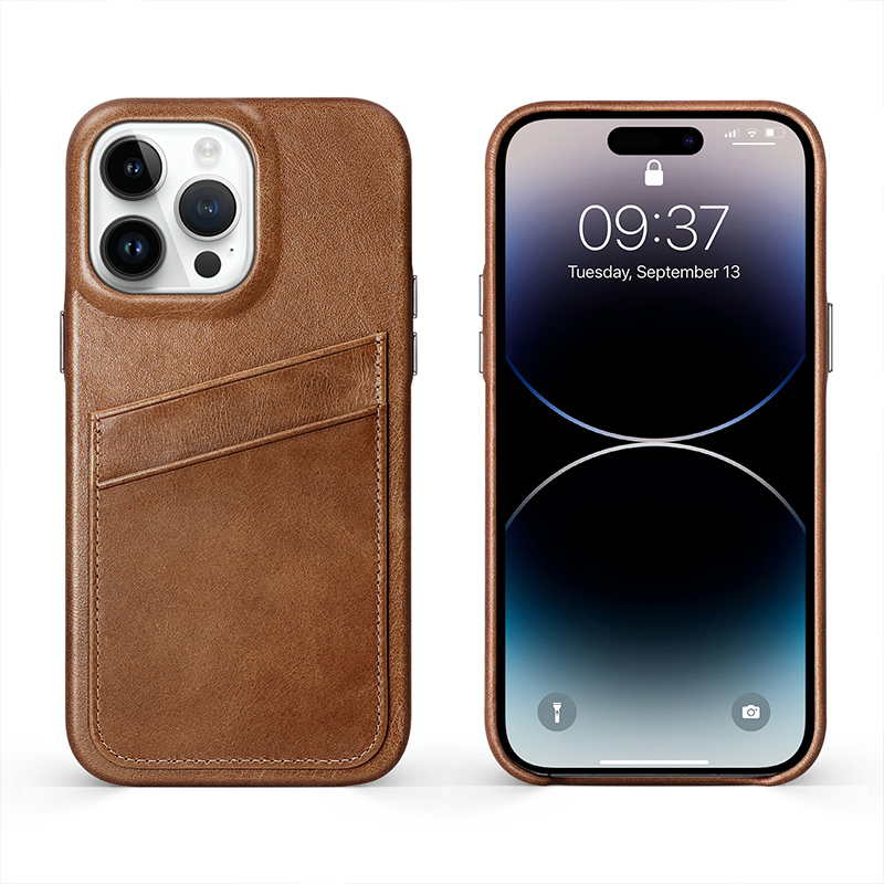 Sinco genuine leather mobile case with card holder