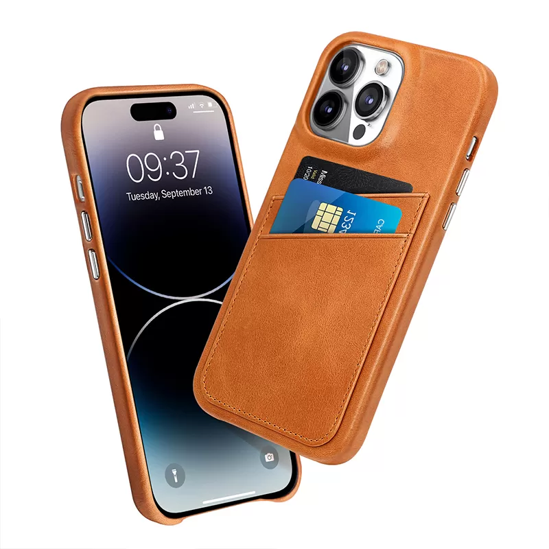 Sinco genuine leather mobile case with card holder