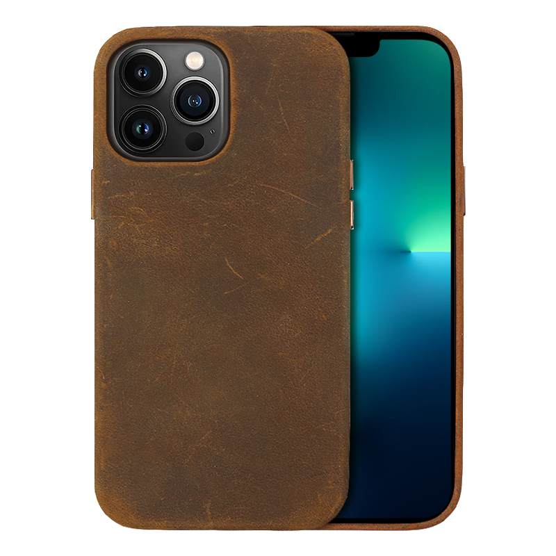 Sinco genuine leather phone case for iPhone