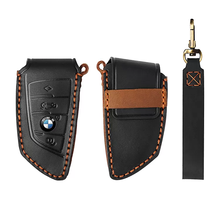 Sinco manufacturer bmw leather car key case protection cover