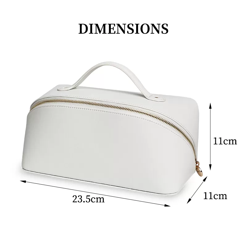 Sinco wholesale personalised fold leather cosmetic bags & cases