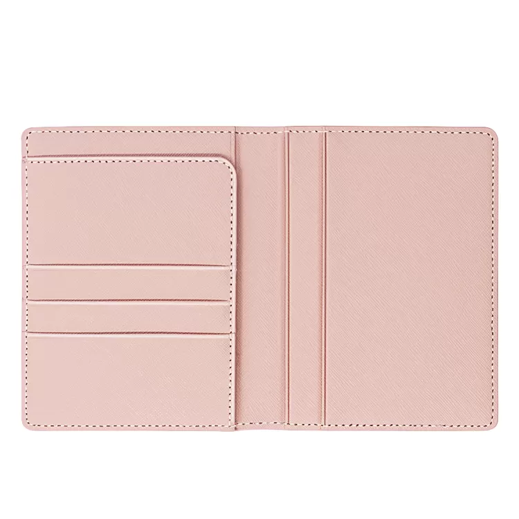 Sinco custom pu leather travel wallet passport holder