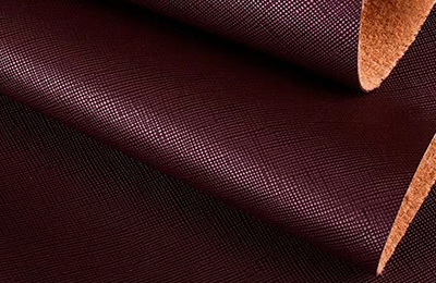 Saffiano texture leather