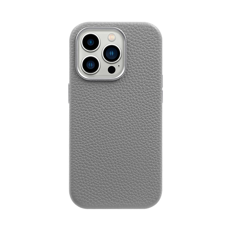 Sinco custom pu pebble leather phone case for iphone 15 pro